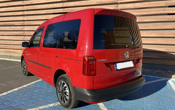 Volkswagen Caddy cena 64500 przebieg: 78000, rok produkcji 2018 z Góra małe 79